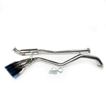 Hilux Revo Blue-baked Dual Exhaust Pipes 2016-