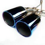 Hilux Revo Blue-baked Dual Exhaust Pipes 2016-