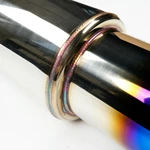 Automobile Universal Modification Round Cap Exhaust Pipe