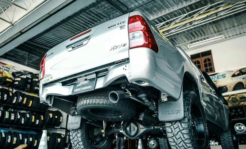 Fortuner Single Exhaust Pipe 2016-