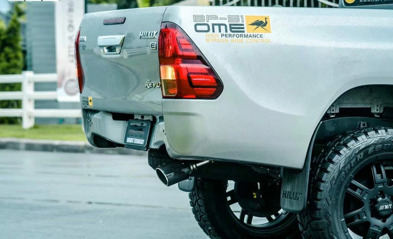 Fortuner Single Exhaust Pipe 2016-