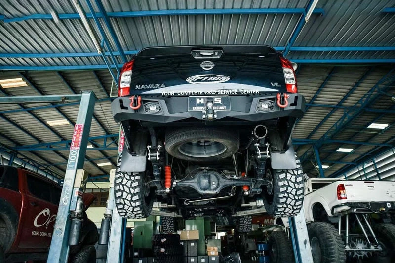 NP300 Single exhaust complete system 2014-2020
