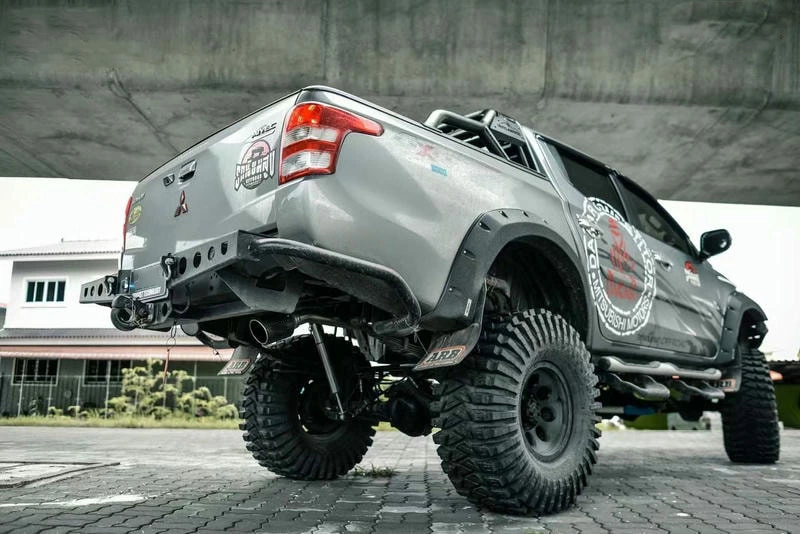 Hilux Revo Single exhaust pipe 2016-