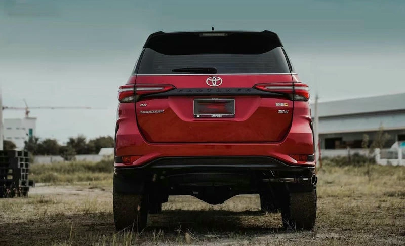 Toyota Fortuner Dual Outlet Complete Exhaust System 2016-