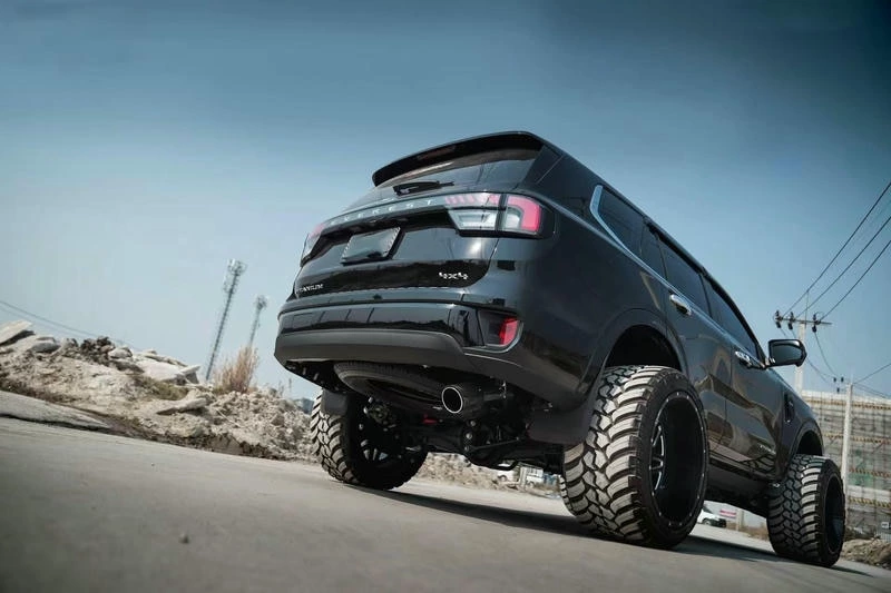 Ford Next Gen Ford Everest Single Exhaust Pipe 2022-