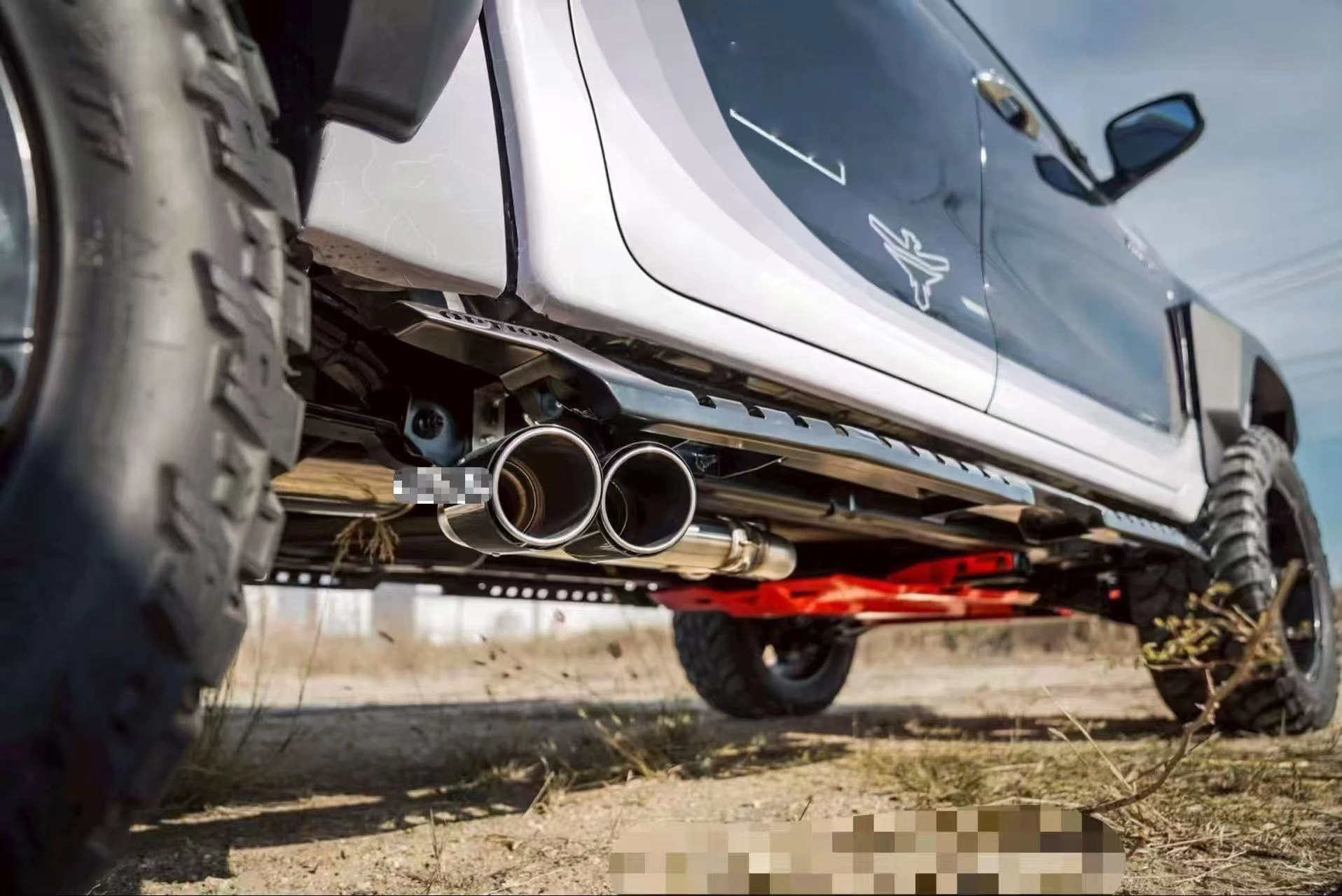 Hilux Revo 2016-2023 Dual Side Exit Exhaust Pipe