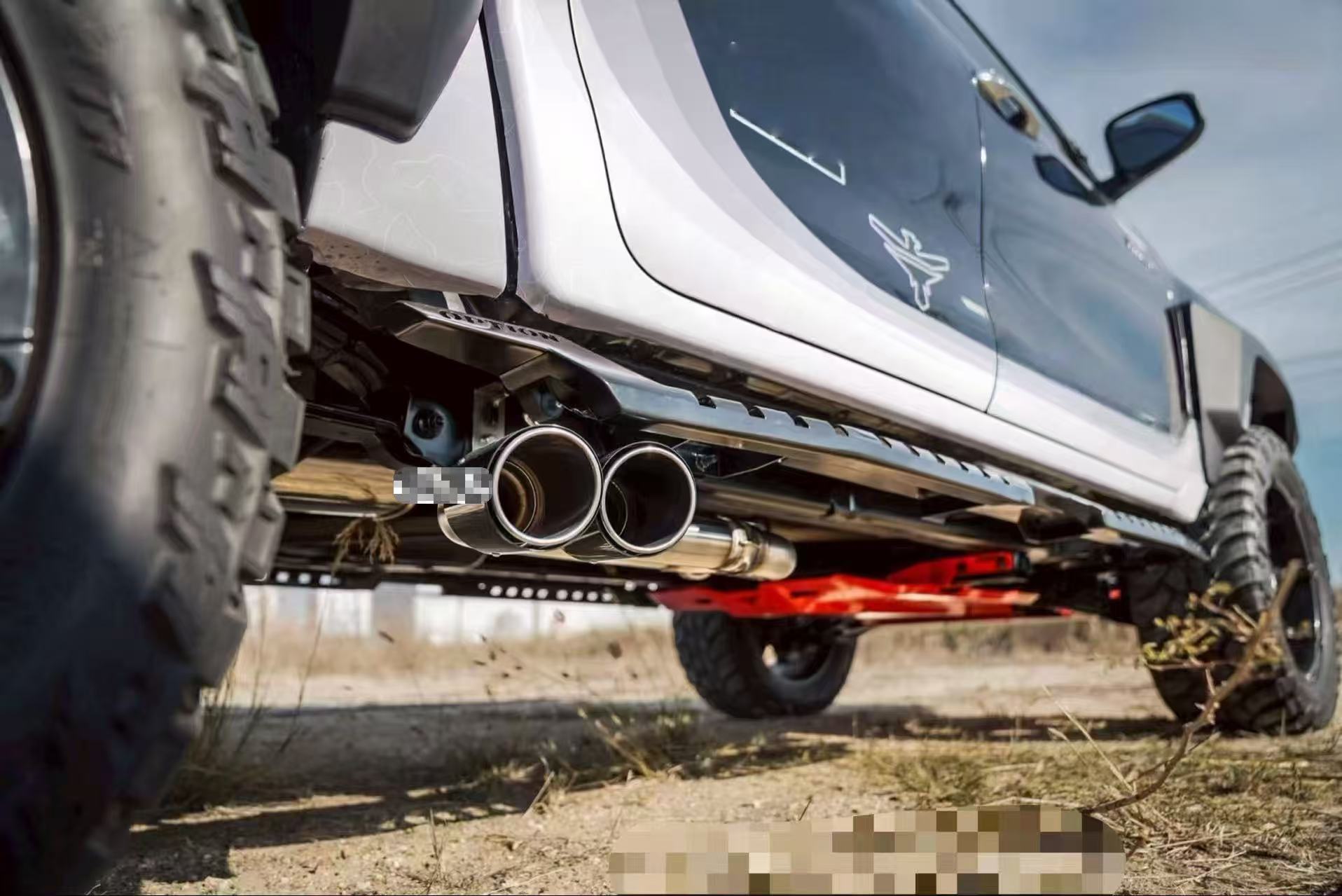 Toyota Hilux Revo Straight Dump Pipe Exhaust