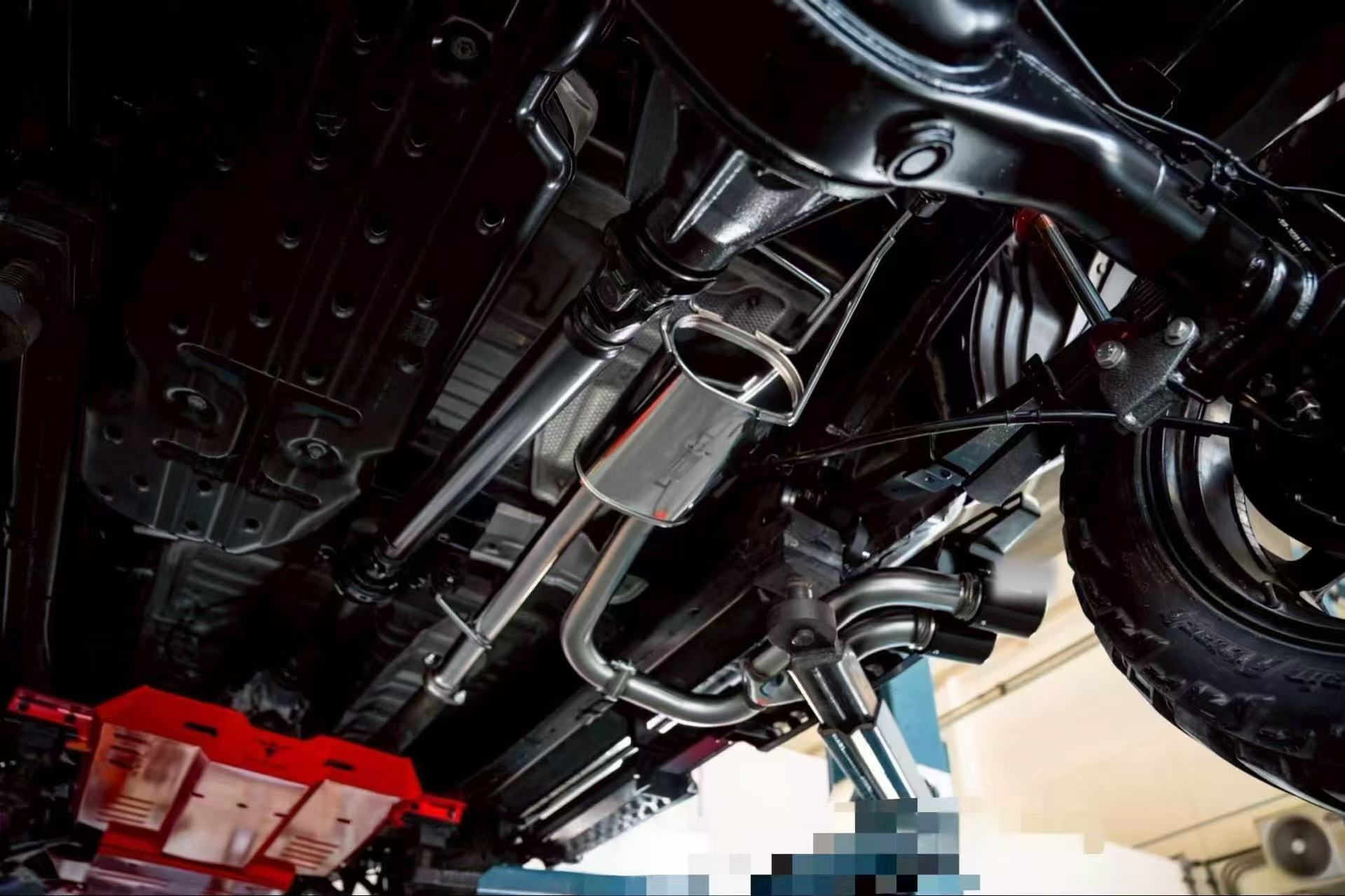 Toyota Hilux Revo Straight Dump Pipe Exhaust