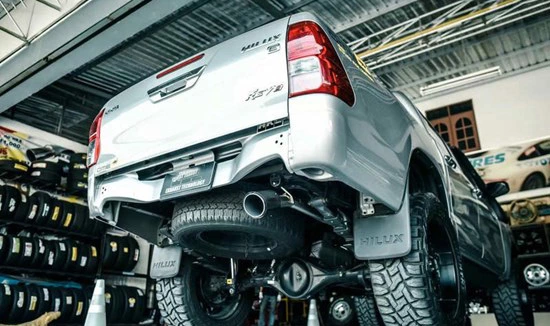 Hilux Revo Single Exhaust Pipe 2016-