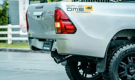 Hilux Revo Single Exhaust Pipe 2016-