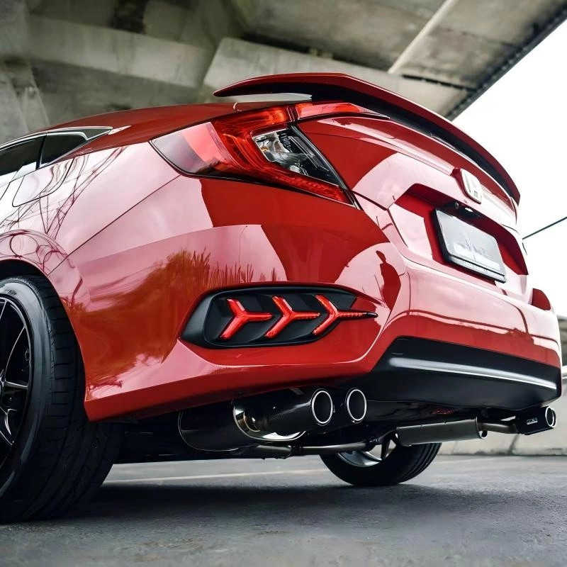 Honda Civic 10th Generation FC 1.5T high-performance exhaust system
