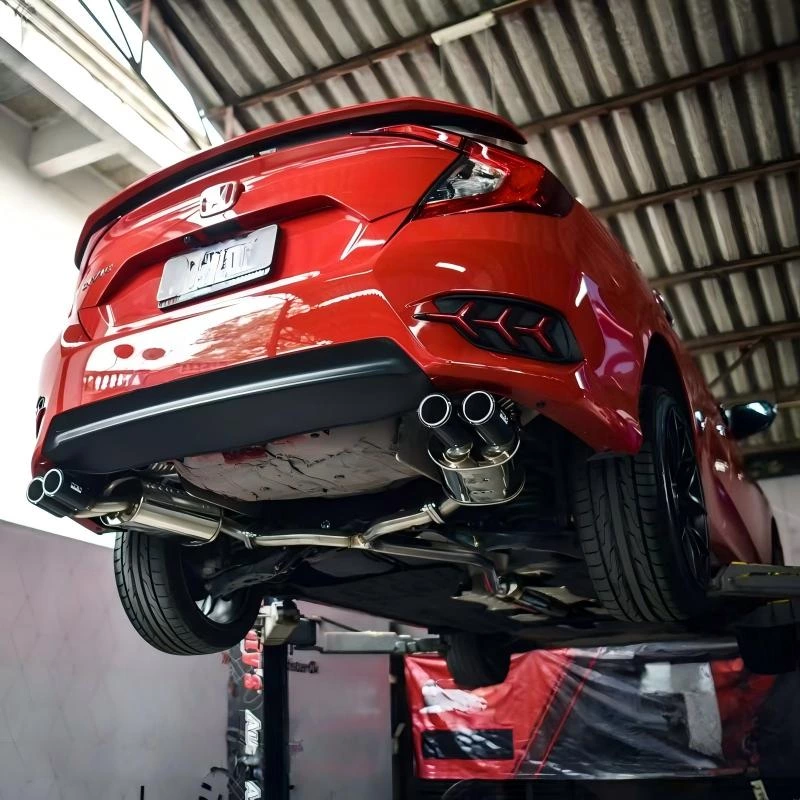Honda Civic 10th Generation FC 1.5T high-performance exhaust system