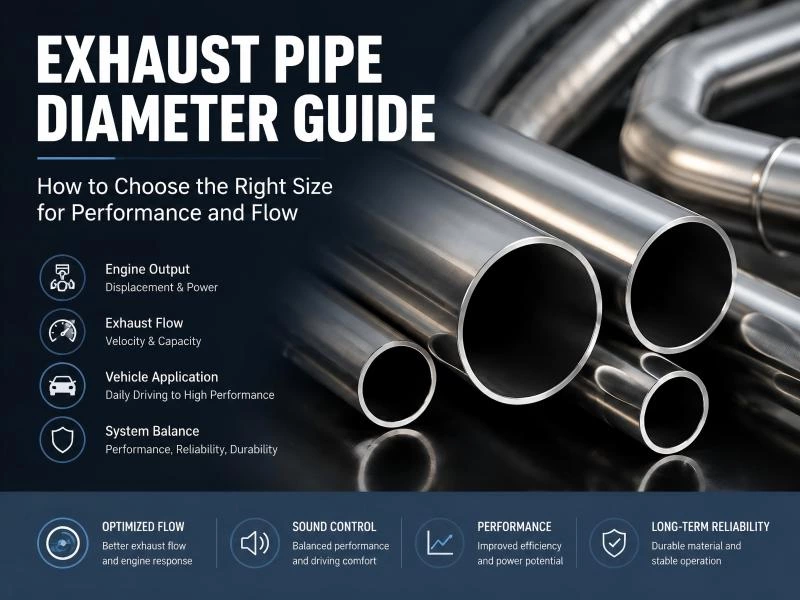 Exhaust Pipe Diameter Guide: How Size Affects Performance and Sound