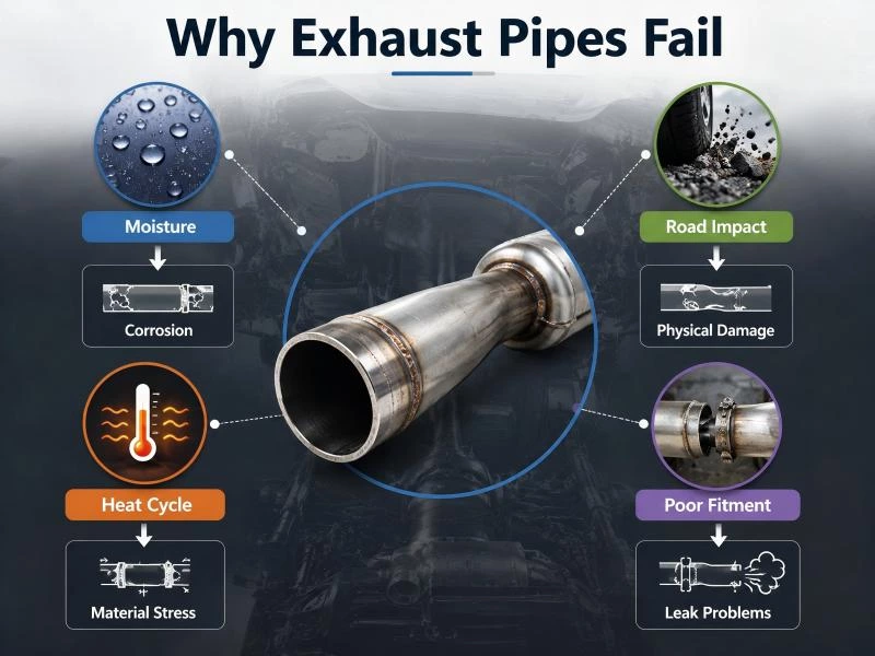 Exhaust Pipe Replacement Guide: Signs You Need a New Pipe
