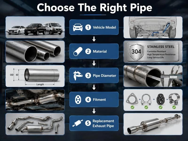 Exhaust Pipe Replacement Guide: Signs You Need a New Pipe