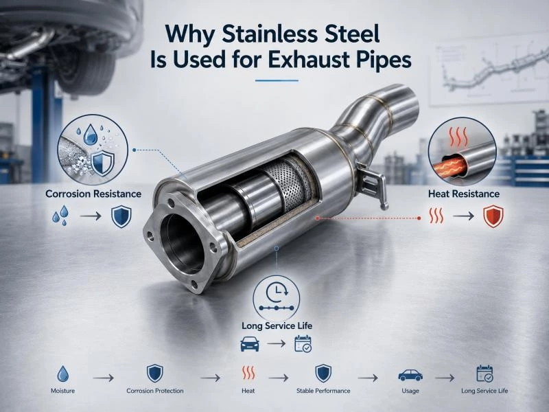 Stainless Steel Exhaust Pipe: Benefits, Types and Applications