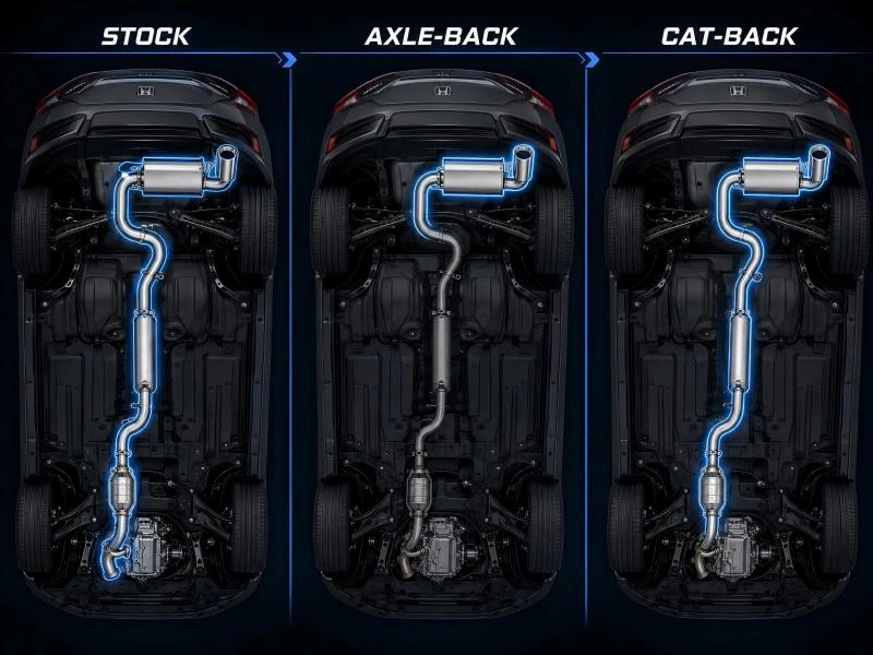 Honda Civic Exhaust System Guide: Types, Sound & Performance