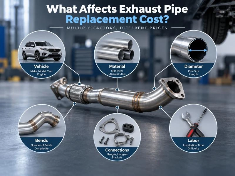 How Much Does It Cost to Replace an Exhaust Pipe?