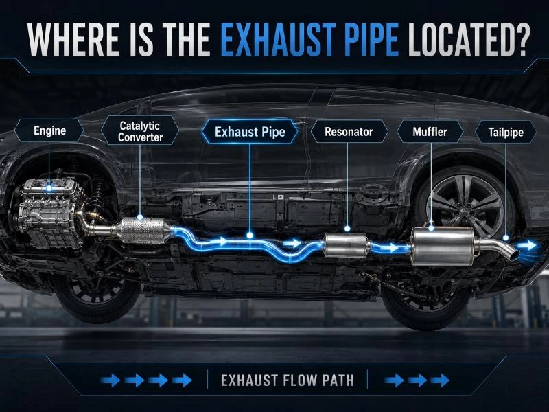 Exhaust Pipe vs Muffler: What’s the Difference?