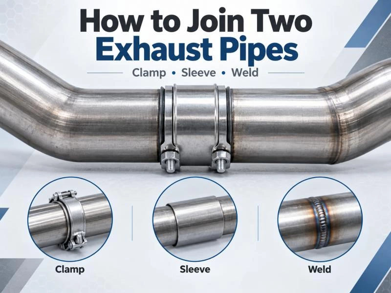How to Join Two Exhaust Pipes: Clamps, Sleeves or Welding?